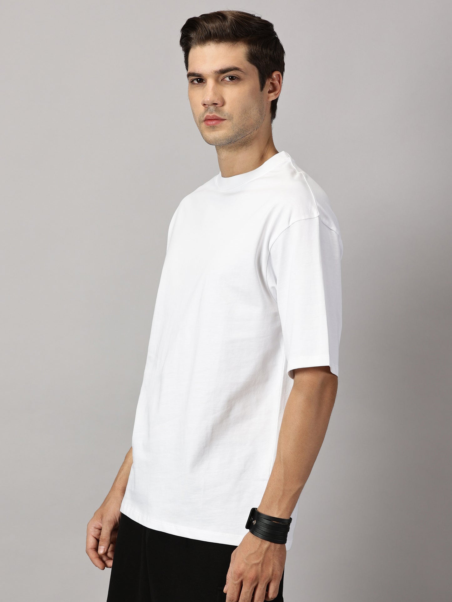 Pure White Essential Oversized Tee