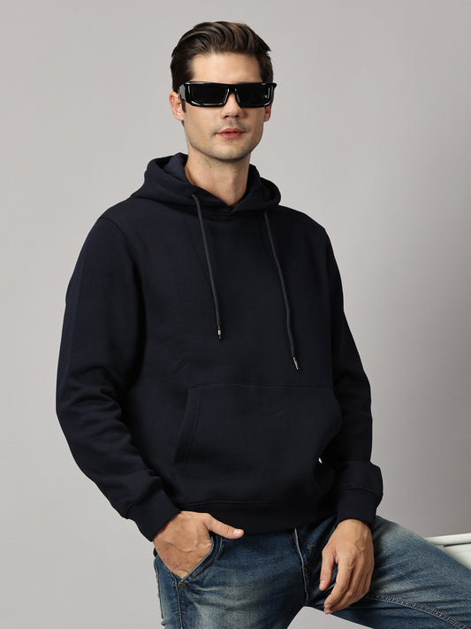 Navy Blue Essential Hoodie