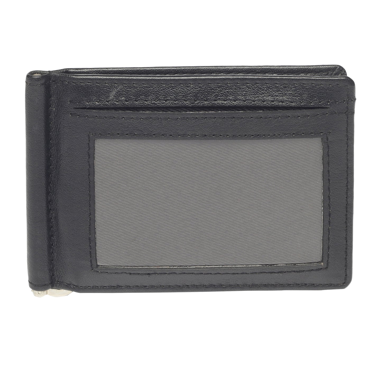 Classic Black Money Clip Wallet