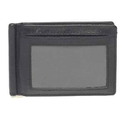 Classic Black Money Clip Wallet