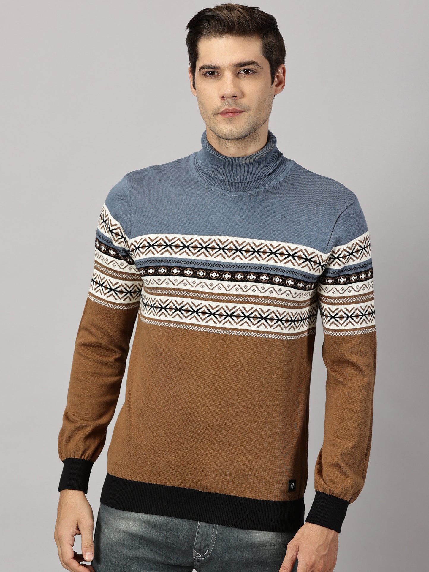 Sapphire Camel Turtle Neck Sweater