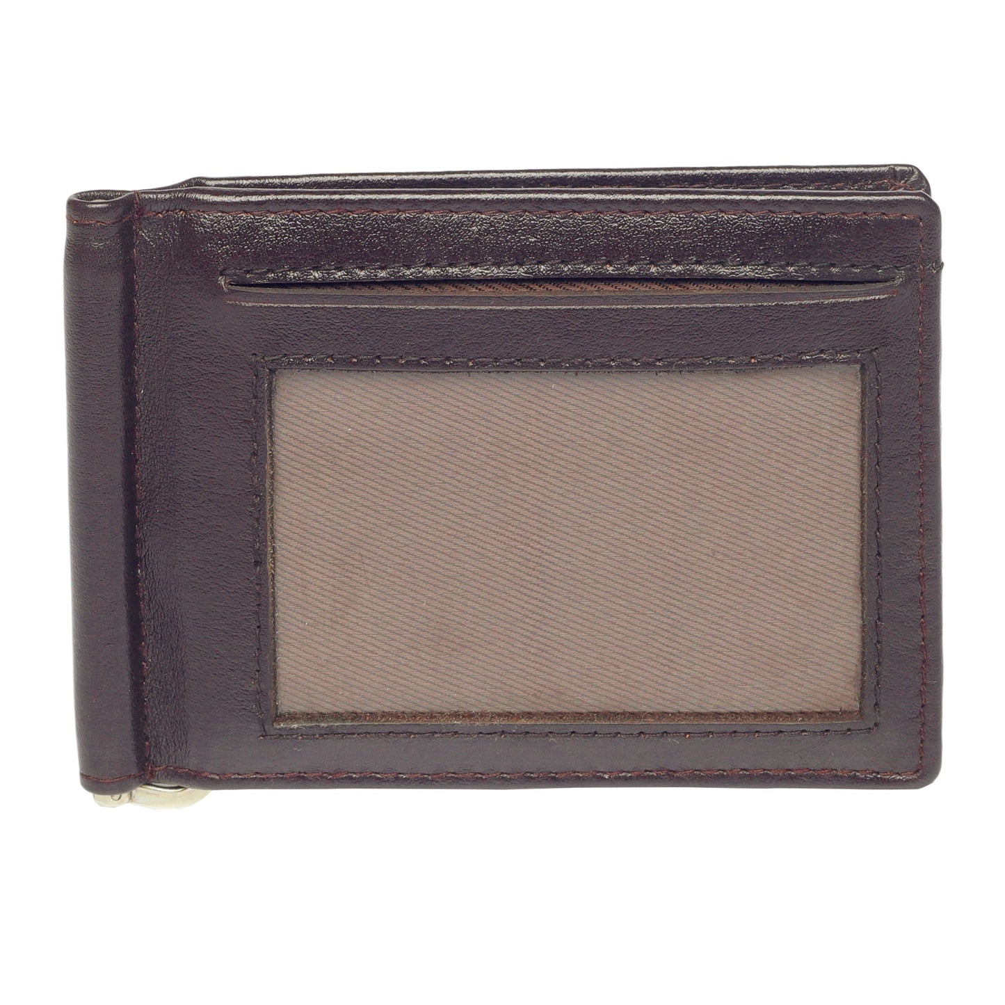 Classic Brown Money Clip Wallet