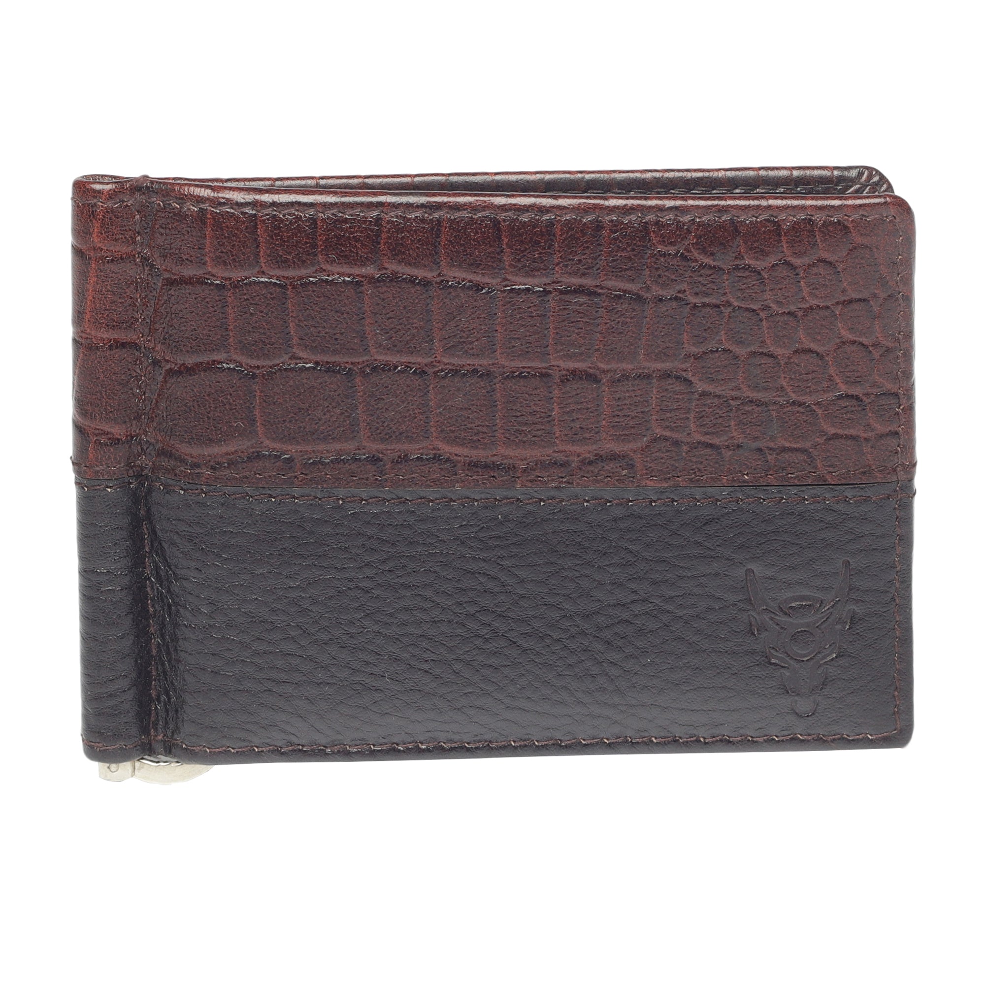Burnt Brick Money Clip Wallet