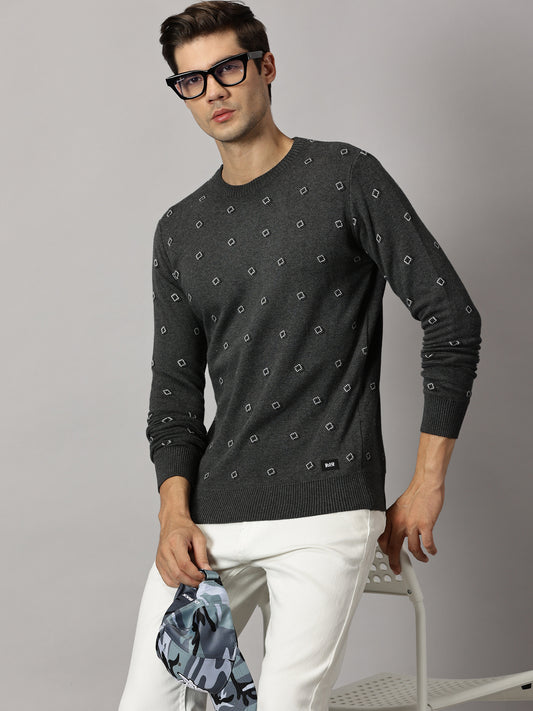 Anthracite Cascade Sweater