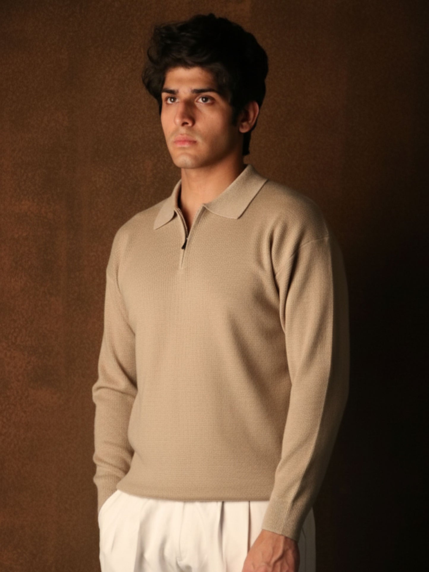 BB Classic Polo Sweater