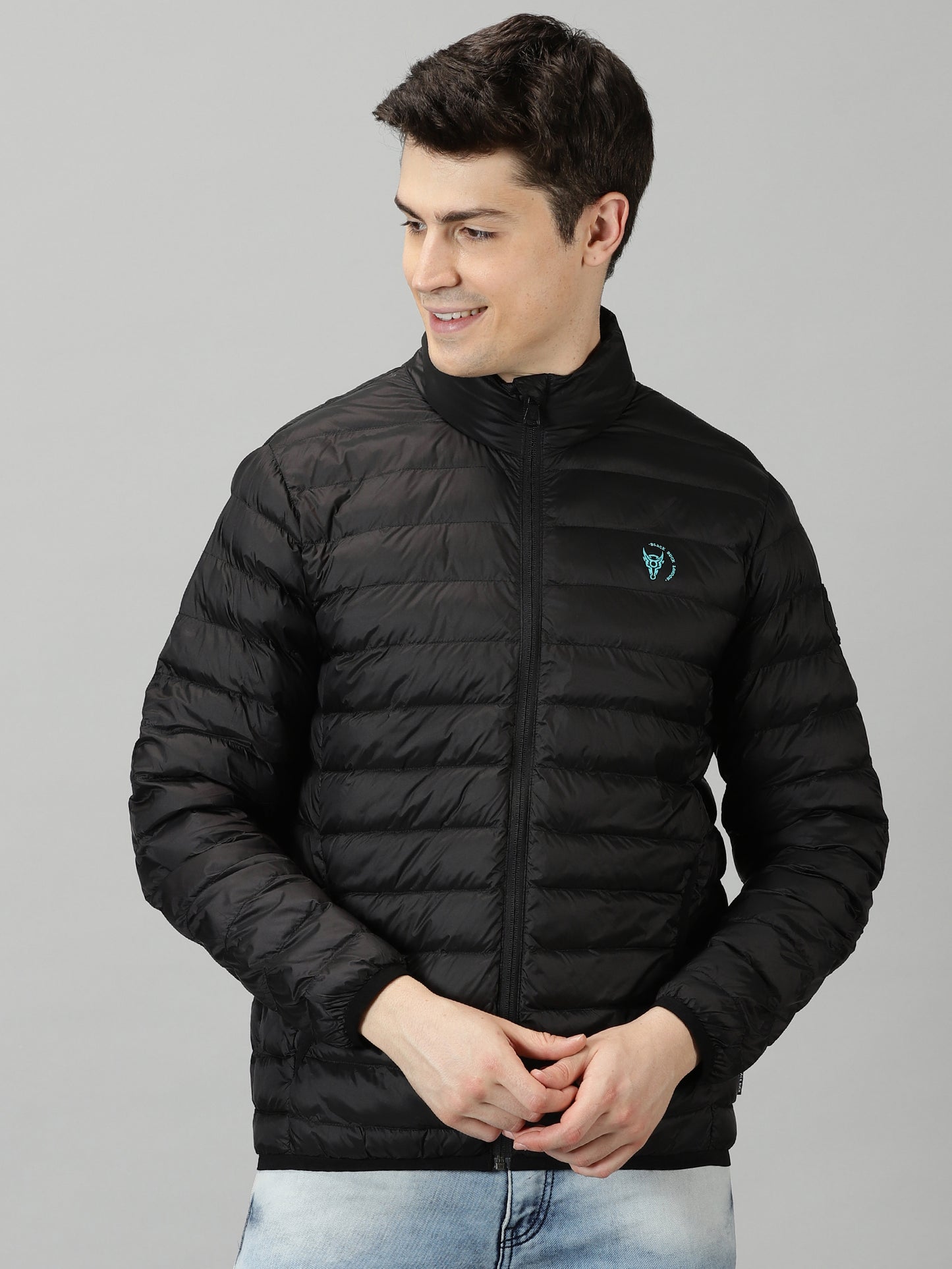 Pure Black Essential Pouch Jacket