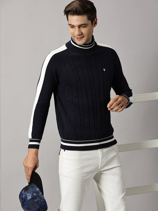 Sapphire Snow Turtle Neck Sweater