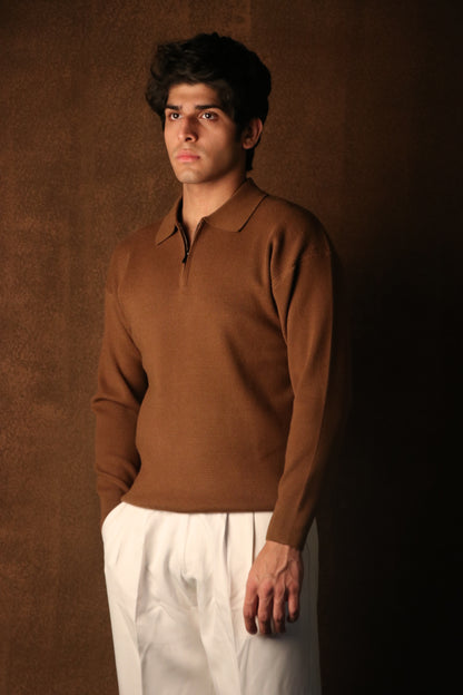 BB Classic Polo Sweater