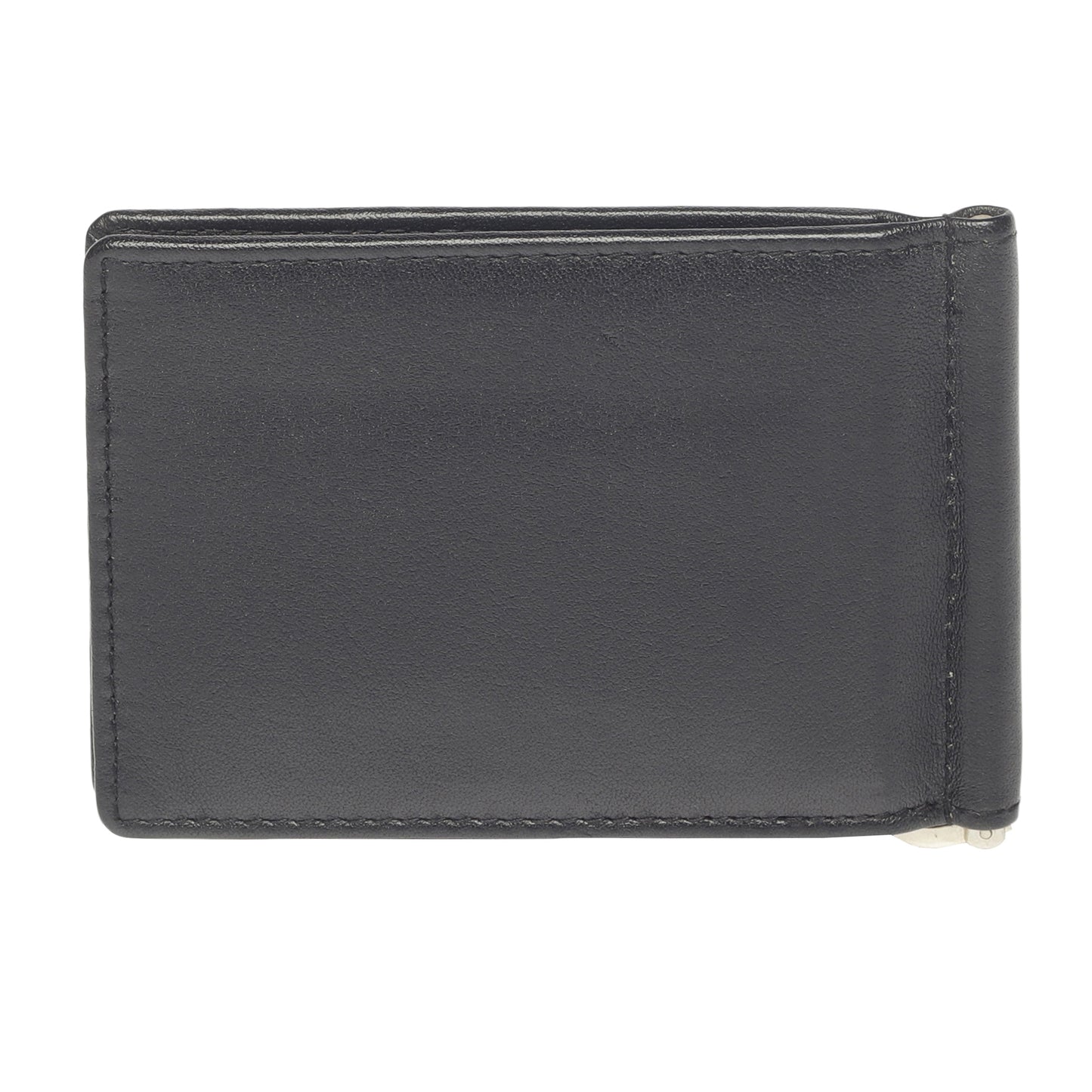 Classic Black Money Clip Wallet