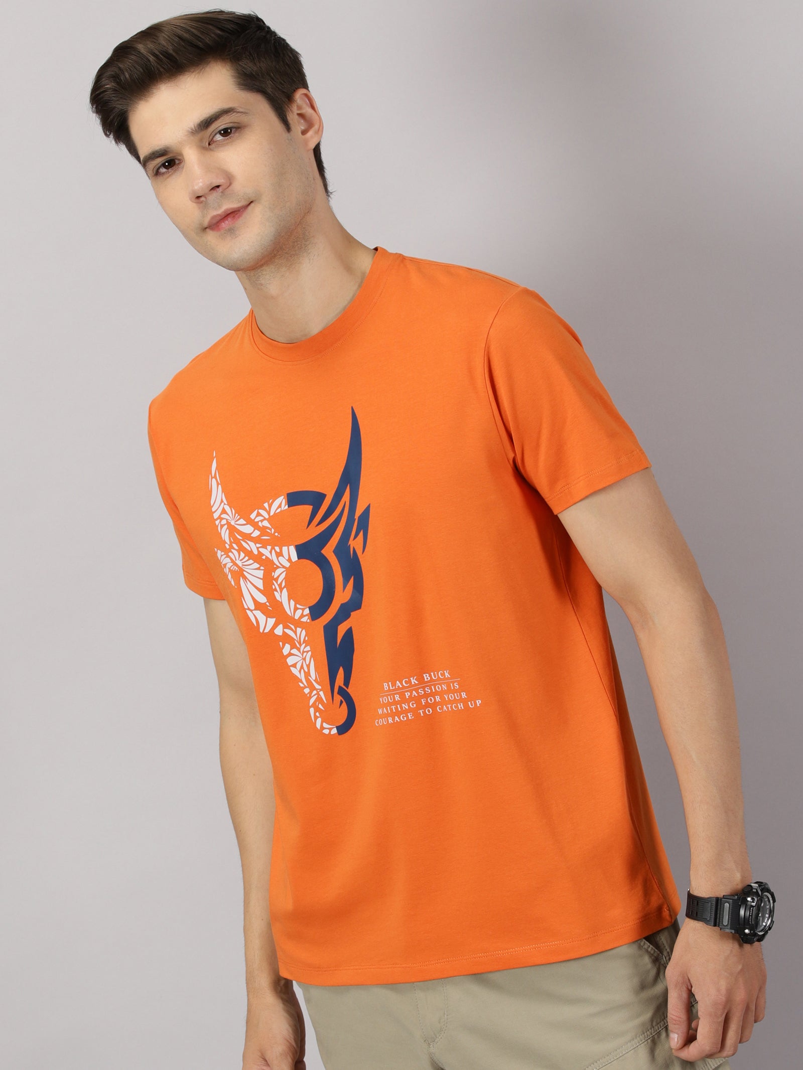 Tangerine Buck Crew