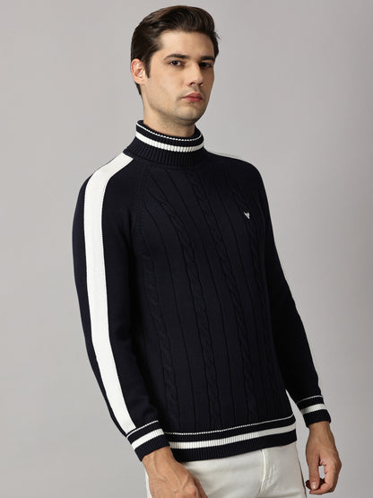 Sapphire Snow Turtle Neck Sweater