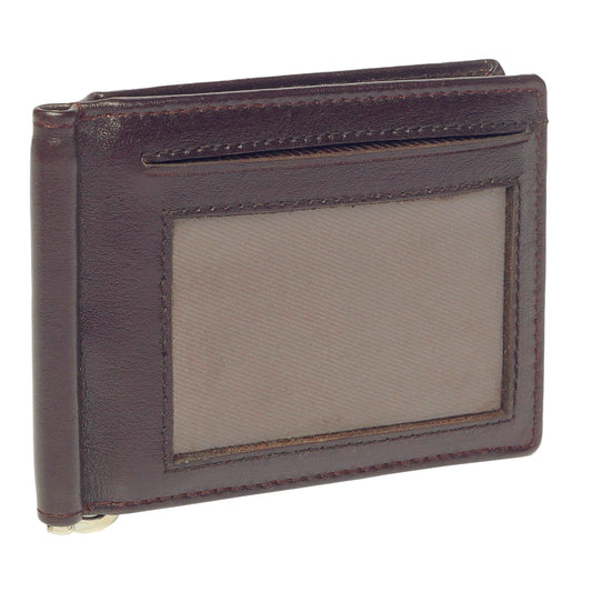 Classic Brown Money Clip Wallet