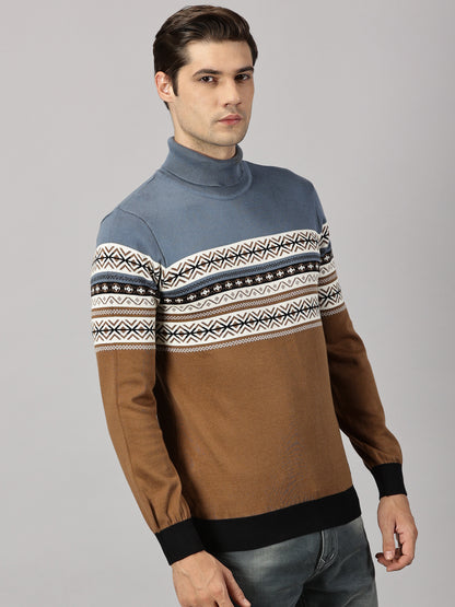 Sapphire Camel Turtle Neck Sweater