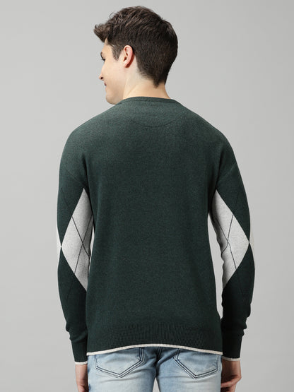 Dark Pine Melange Sweater