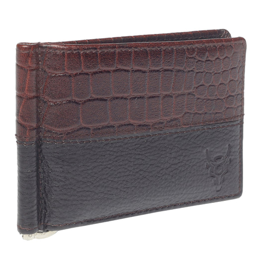 Burnt Brick Money Clip Wallet