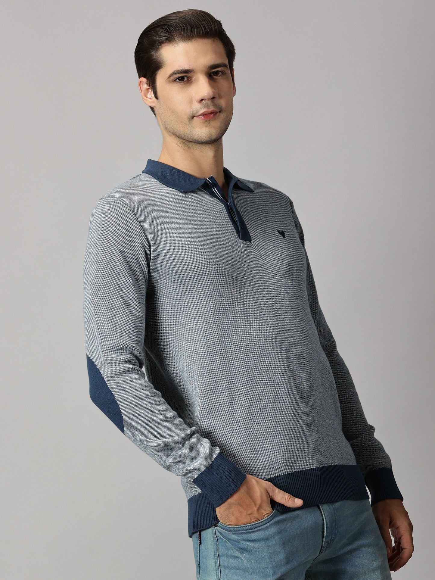 Glacier Polo Sweater