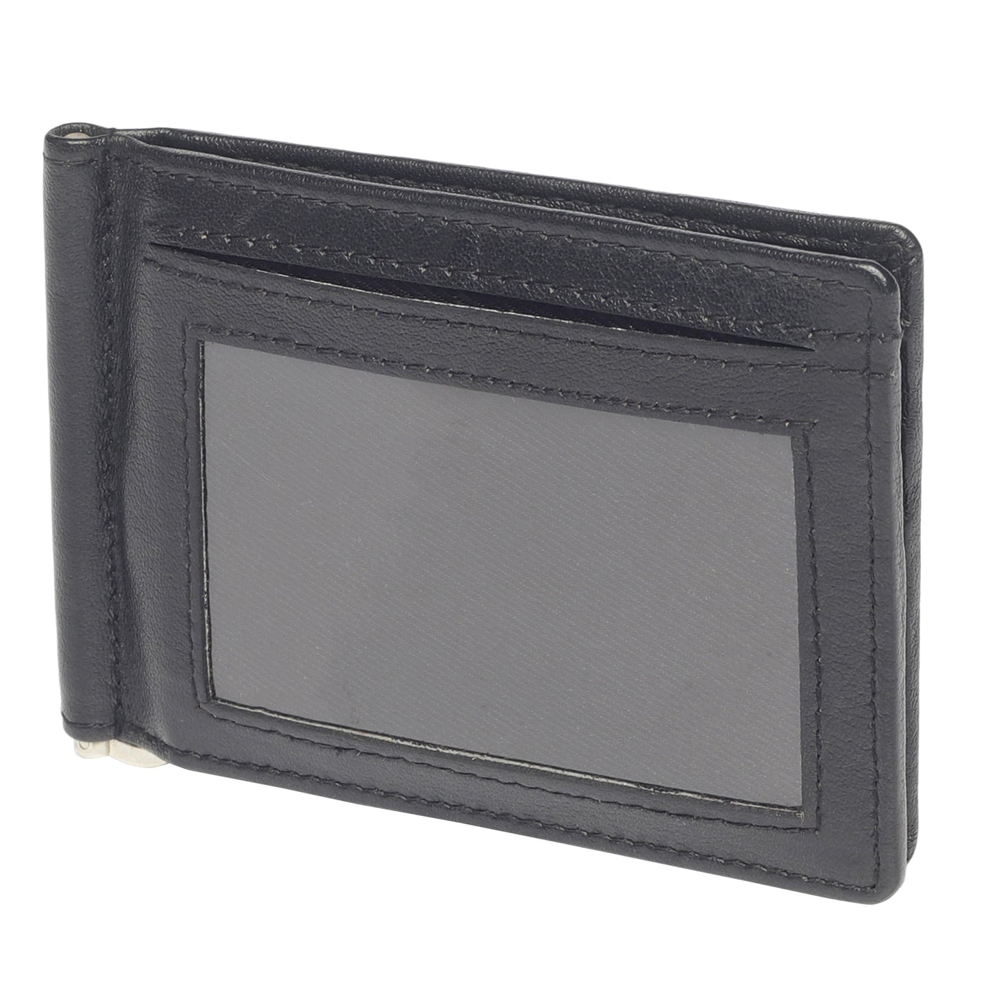 Classic Black Money Clip Wallet