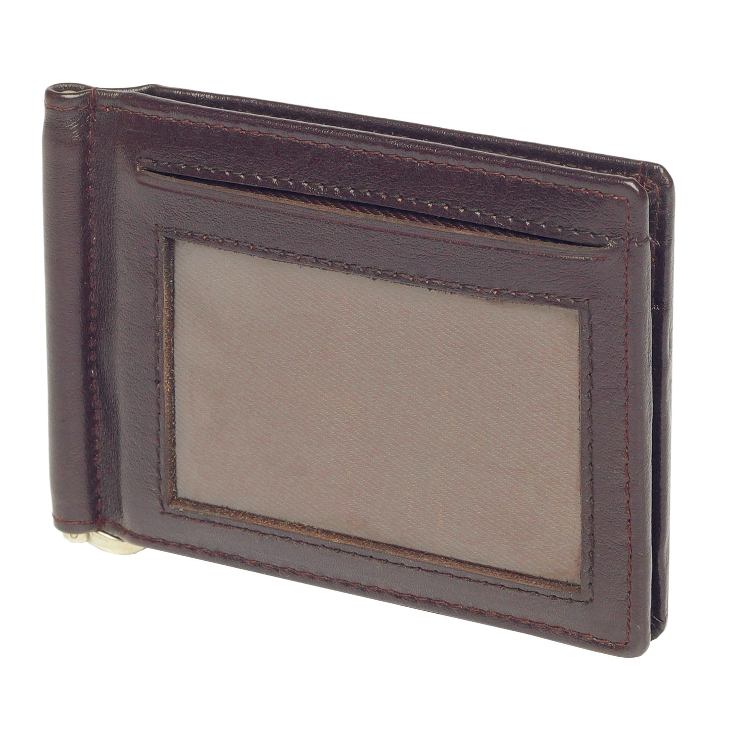 Classic Brown Money Clip Wallet