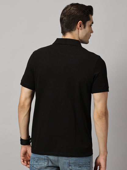 Pure Black Essential Polo