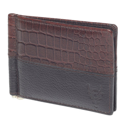 Burnt Brick Money Clip Wallet