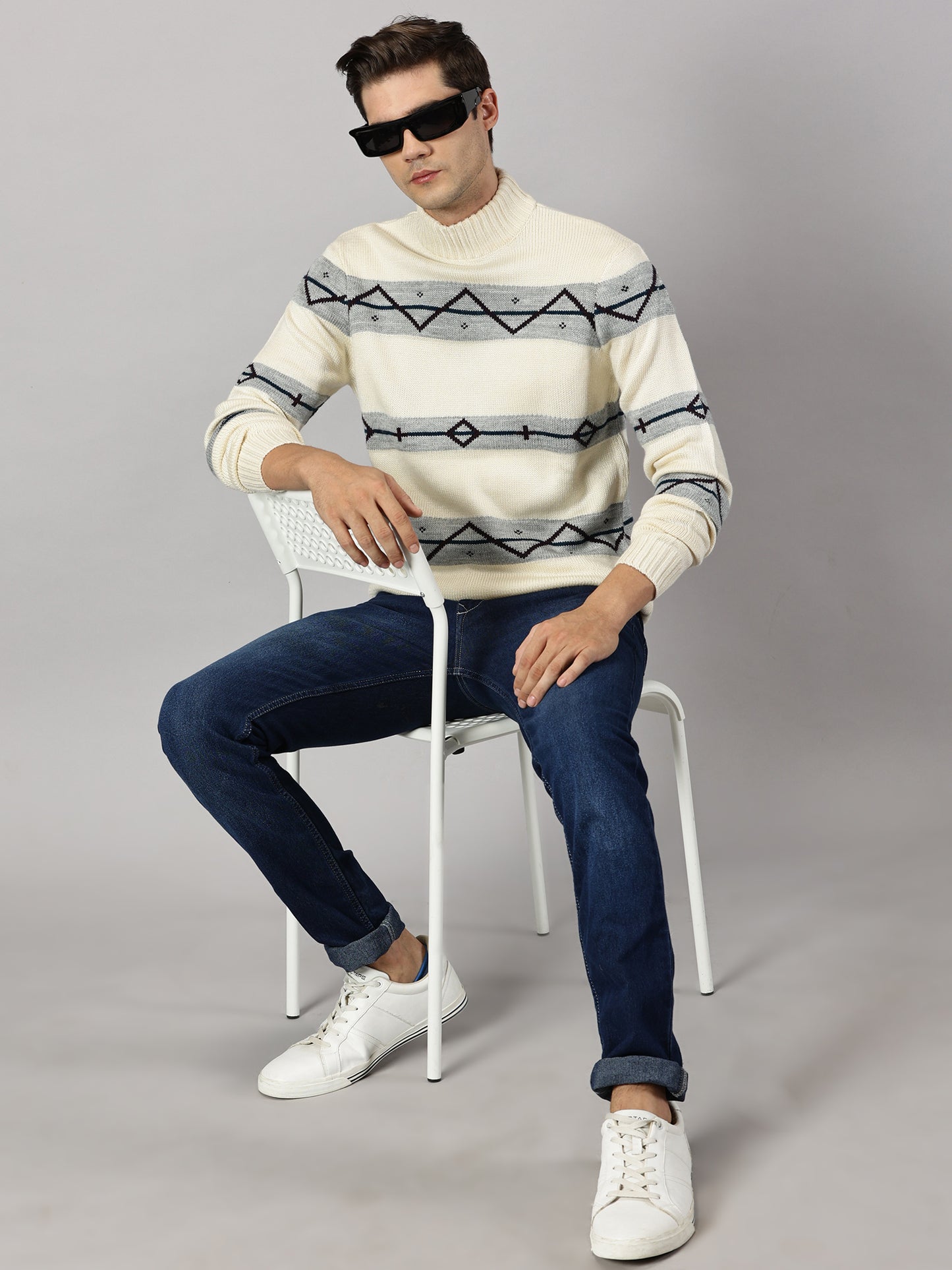 Nordic High Neck Sweater