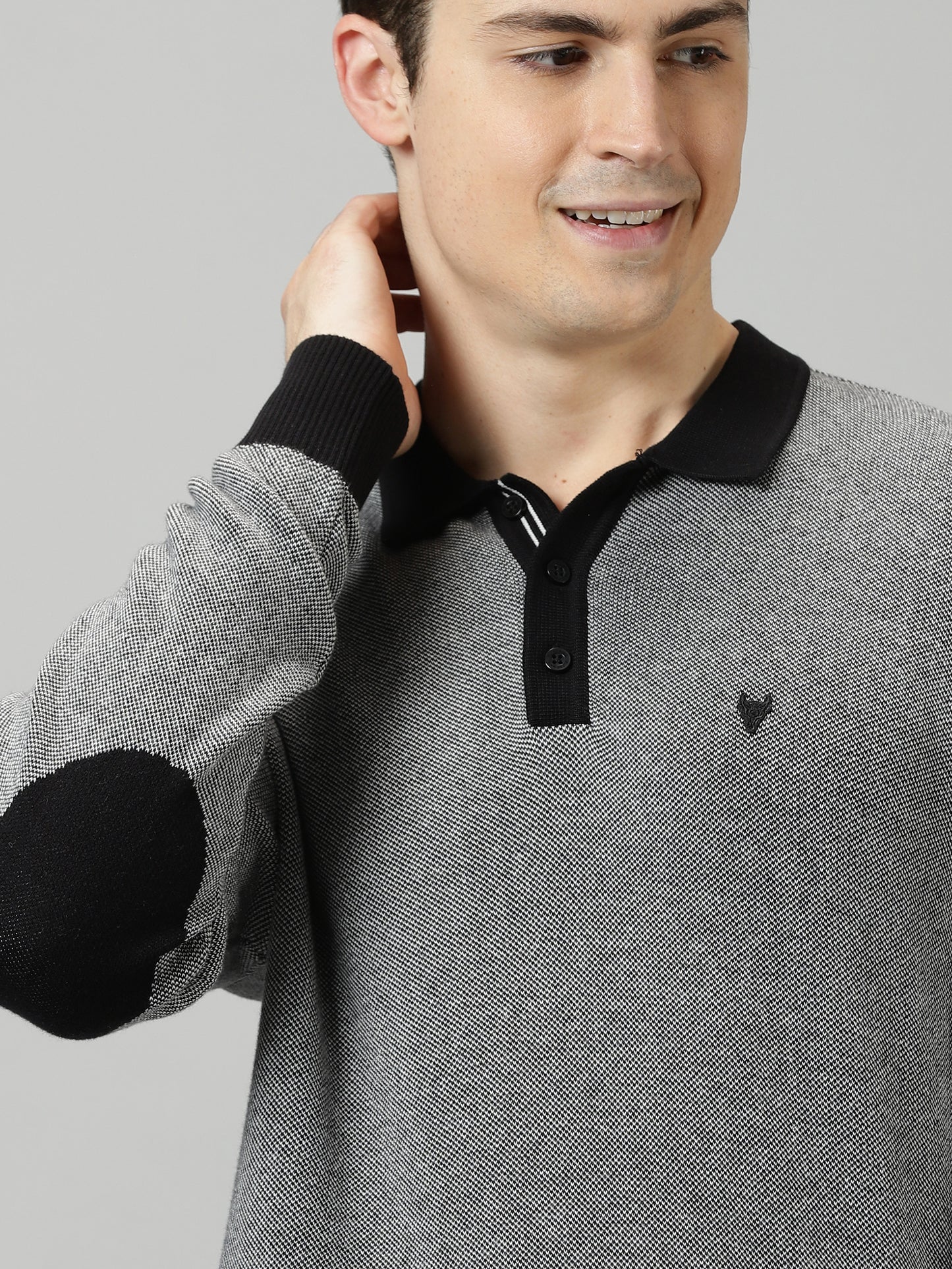 Noir Polo Sweater