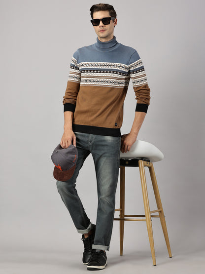 Sapphire Camel Turtle Neck Sweater