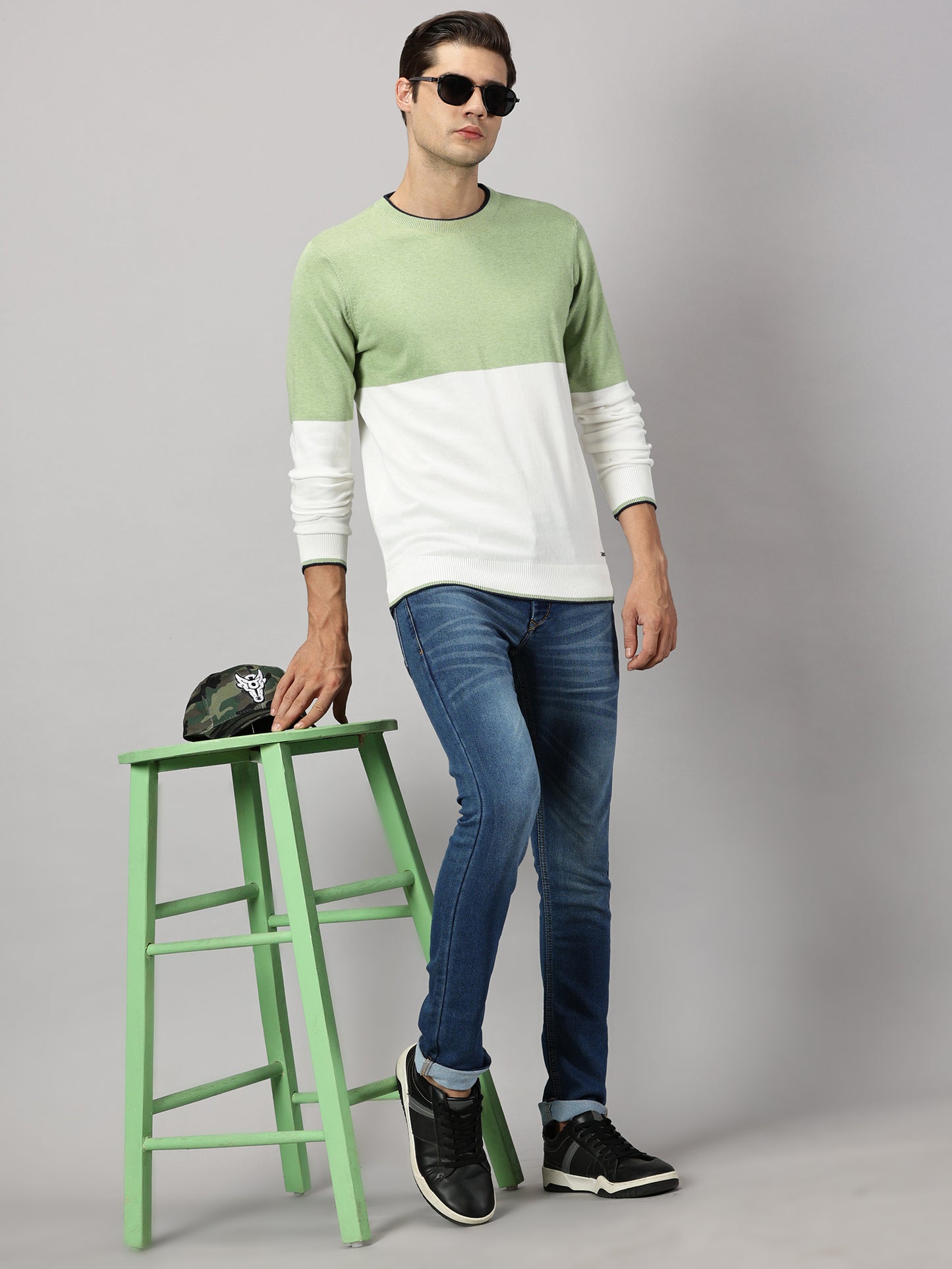 Mint Cream Sweater