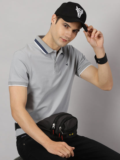 Graphite Honeycomb Polo