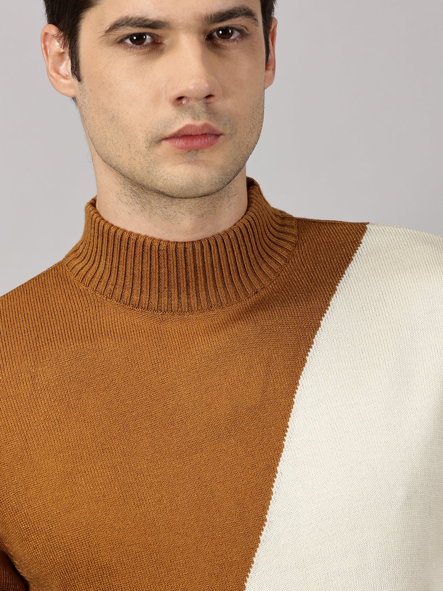 Sand & Snow High Neck Sweater