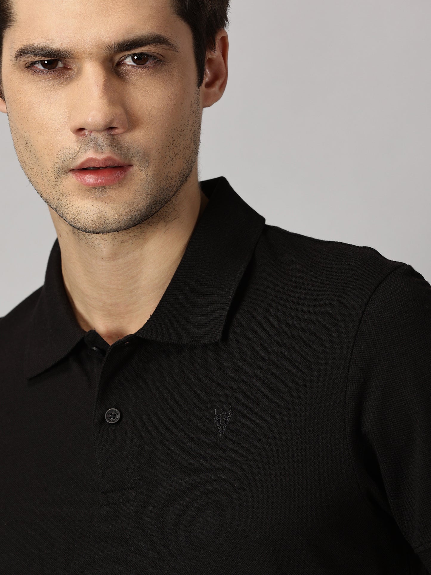 Pure Black Essential Polo