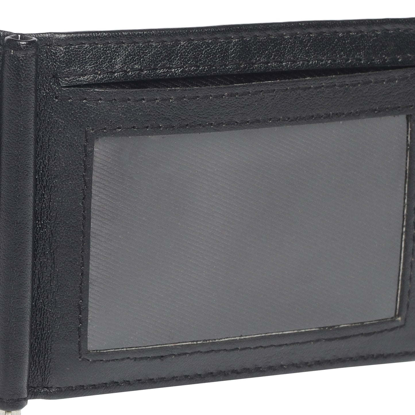 Classic Black Money Clip Wallet