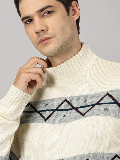 Nordic High Neck Sweater