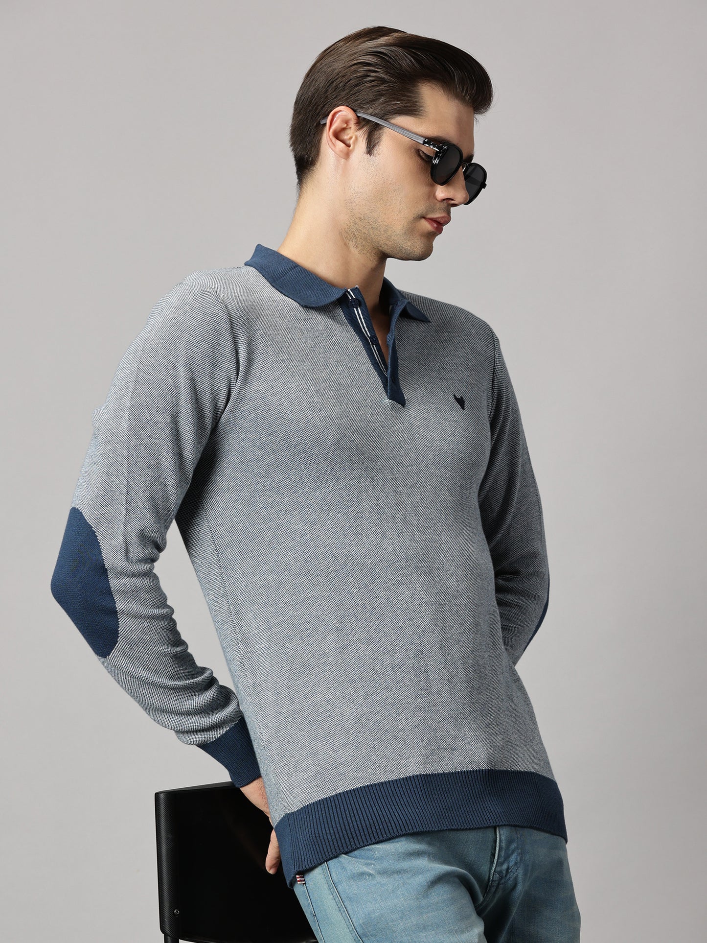 Glacier Polo Sweater