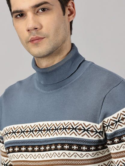 Sapphire Camel Turtle Neck Sweater